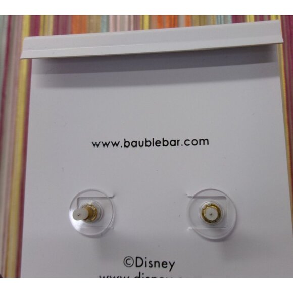Disney X Baublebar Minnie Mouse Holiday Bow Earrings - Picture 3 of 5